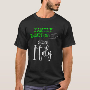 T-shirt Chemises de l'équipe de vacances en famille Voyage