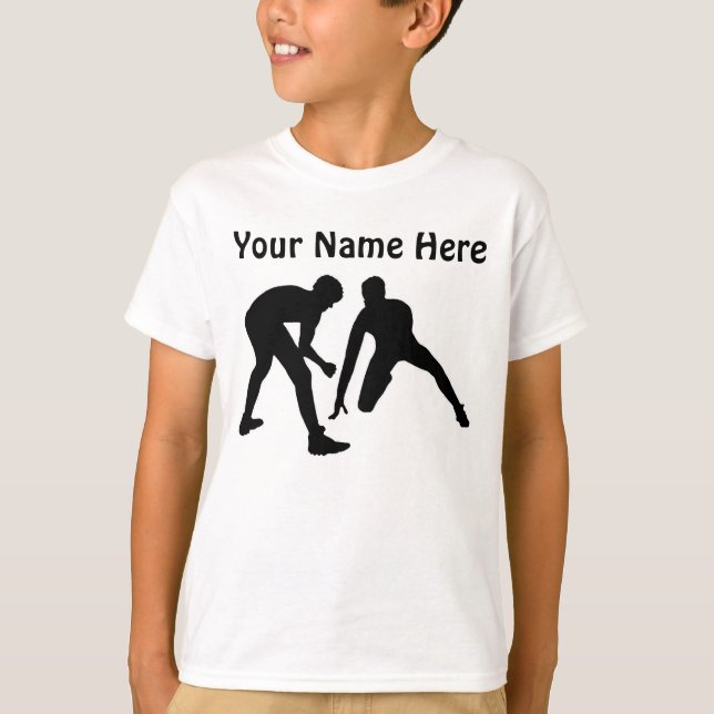 T-shirt Chemises de lutte de la jeunesse pour des styles (Devant)