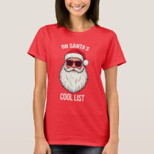 chemises de noël femmes et santa claus tracker