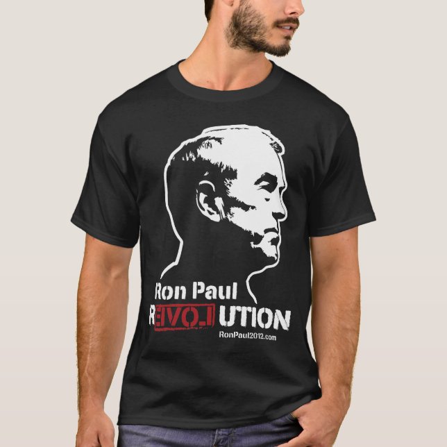 T-shirt Chemises de révolution de Ron Paul (Devant)