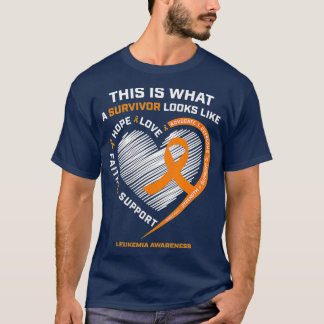 T-shirt Chemises de sensibilisation à la leucémie Cadeaux 