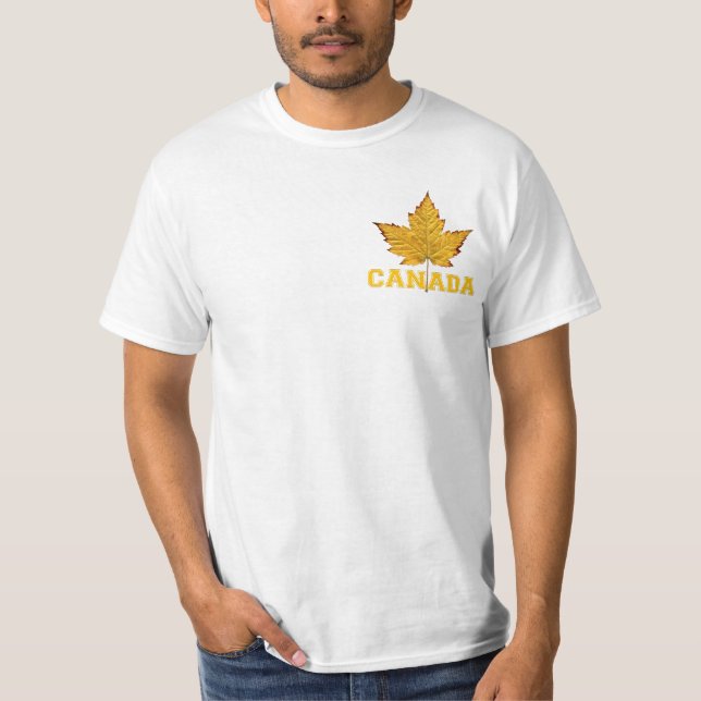 T-shirt Chemises de souvenir du Canada des hommes de (Devant)
