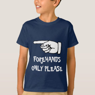 T-shirt Chemises de tennis pour enfants avec un slogan amu