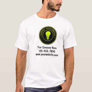 T-shirt Chemises de travail d'électricien