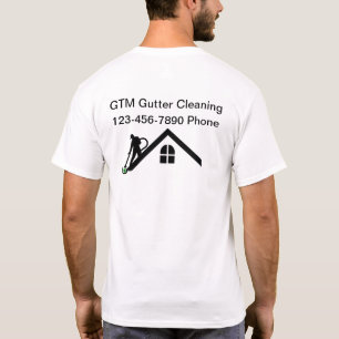 T-shirt Chemises de travail du logo de l'entreprise du per
