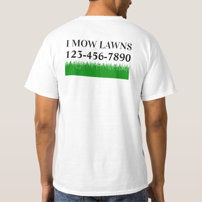 T-shirt Chemises de travail uniformes simples de moulage d (Dos)