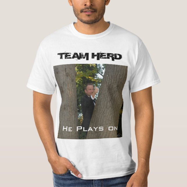 T-SHIRT CHEMISES DE TROUPEAU D'ÉQUIPE (Devant)