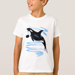 T-shirt Chemises d'éclaboussure d'orque