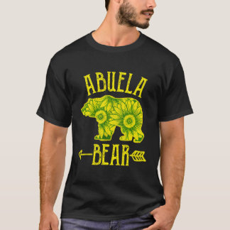 T-shirt Chemises D'Ours De Tournesol Abuela Pour Femmes Gr
