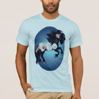 Chemises d'ovale de poney de guerre d'Appaloosa