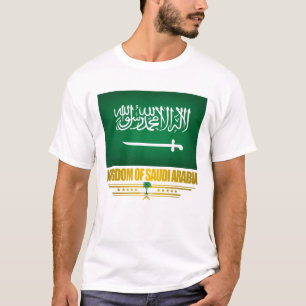 T-shirt Chemises Drapeau Arabie Saoudite