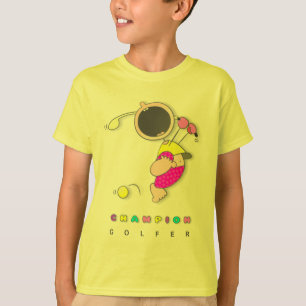 T-shirt Chemises drôles de golfeur