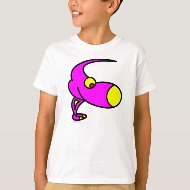 T-shirt chemises drôles pour enfants par jangocreation (Devant)