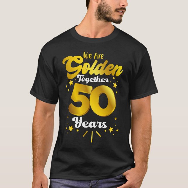 T-shirt Chemises du 50e anniversaire de l'mariage, 50e ann (Devant)