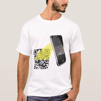 T-shirt Chemises du générateur de code Qr