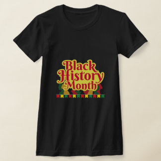 T-shirt Chemises du mois de l'histoire noire
