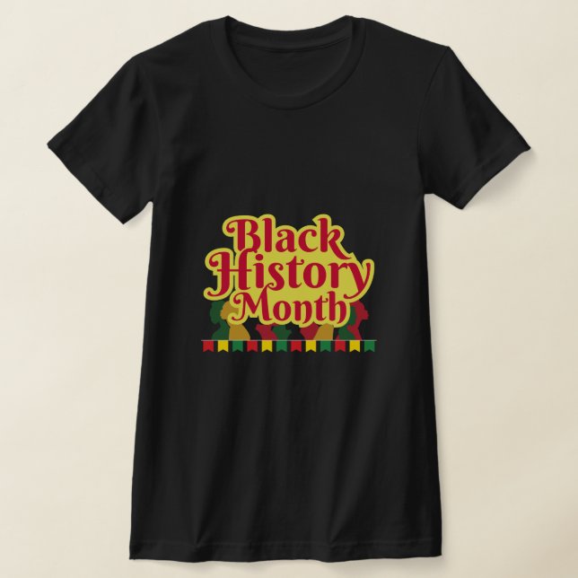 T-shirt Chemises du mois de l'histoire noire (Poser)