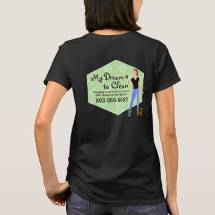 T-shirt Chemises du service de nettoyage de la maison