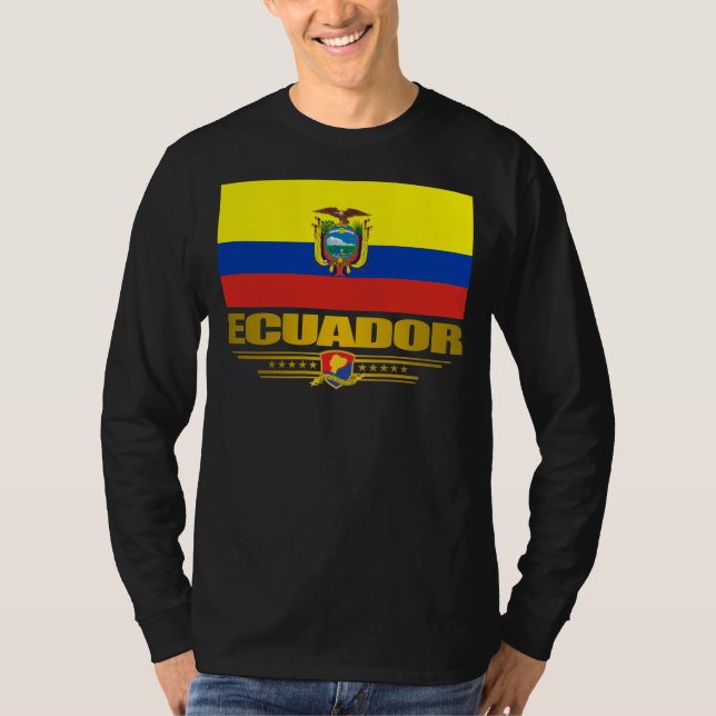 T-shirt Chemises "Ecuador Pride" (Devant)