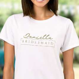 T-shirt Chemises élégantes assorties pour enterrement de v