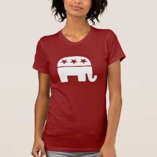T-shirt Chemises éléphantes républicaines