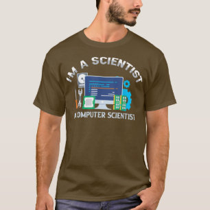T-shirt Chemises en informatique Je suis un ingénieur scie