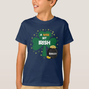 T-shirt chemises en Jour de l'Saint Patrick pour enfants