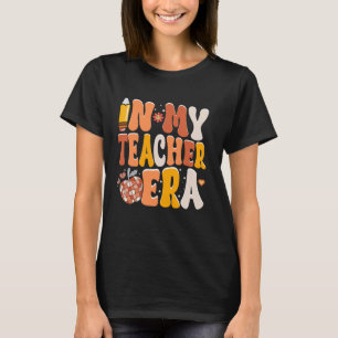 T-shirt Chemises Enseignantes - Retour À L'École À L'Ère D