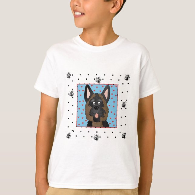 T-shirt Chemises et cadeaux bergers allemands (Devant)