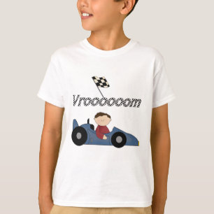 T-shirt Chemises et cadeaux Blue Race Car