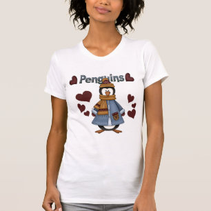 T-shirt Chemises et cadeaux de manchots d'hiver