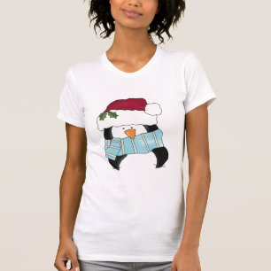 T-shirt Chemises et cadeaux de Noël en pingouin