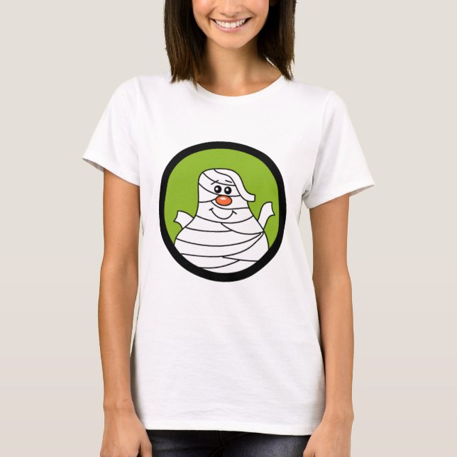 T-shirt Chemises et cadeaux pour la momie d'Halloween (Devant)