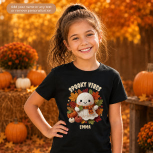 T-shirt Chemises fantômes personnalisées pour enfants Hall
