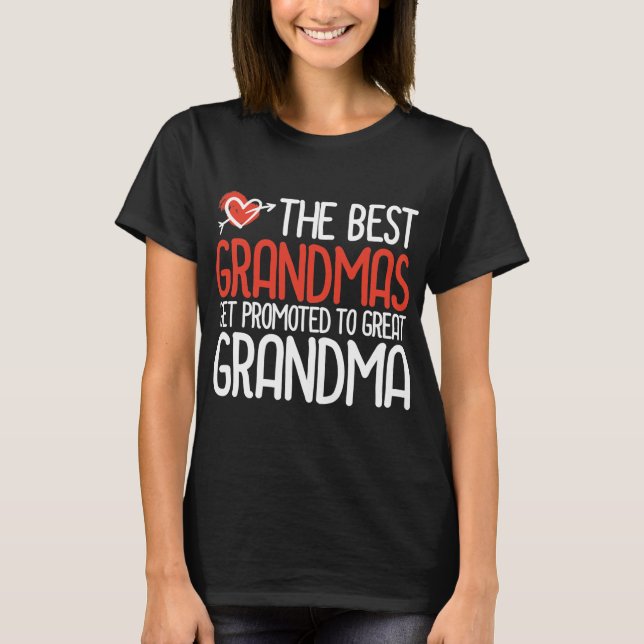 T-shirt Chemises femmes Meilleur grand-mère grand-mère Tee (Devant)