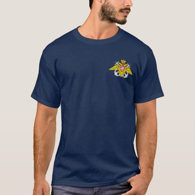 T-shirt Chemises "Forces navales russes" (Devant)