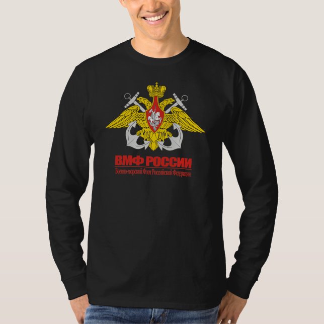 T-shirt Chemises "Forces navales russes" (Devant)