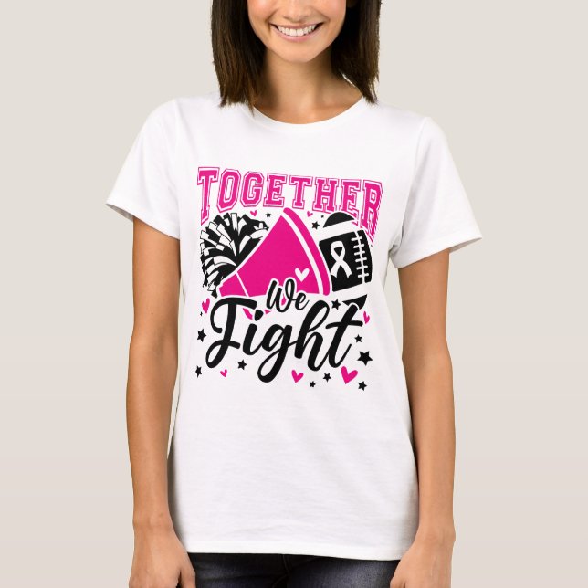 T-shirt chemises fortes contre le cancer (Devant)