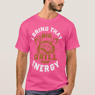 T-shirt Chemises Grillées Pour Hommes Gros Grill Énergie B