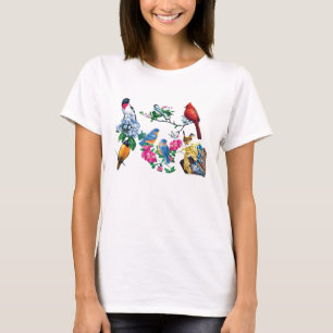 T-shirt Chemises jardin Birds