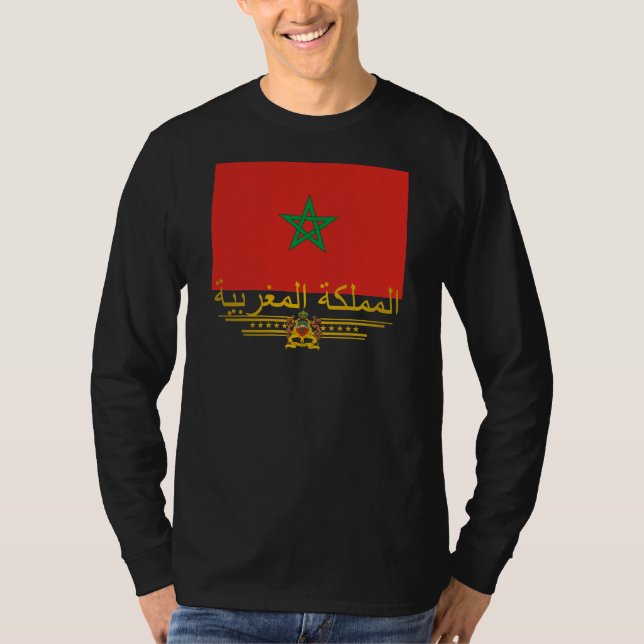 T-shirt Chemises "Marocaine Pride 2" (Devant)