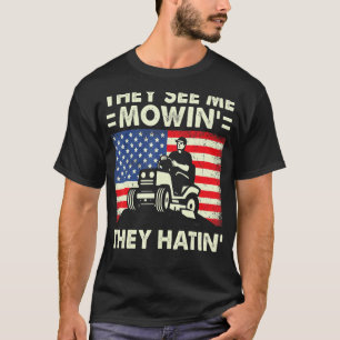 T-shirt Chemises Mens Lawn Maillot Ils Me Voient Mailler I