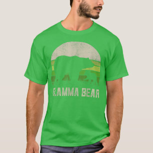 T-shirt Chemises Ours Glamma Drôle Des Petits-Enfants, Enf
