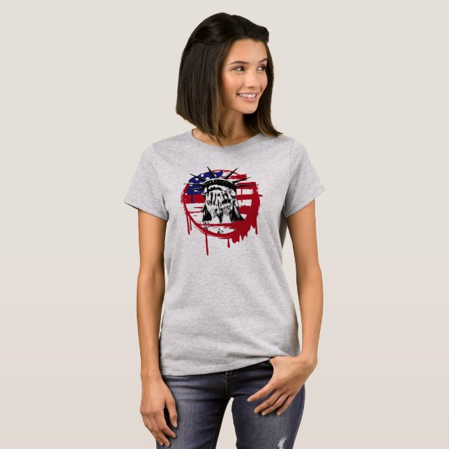 T-shirt Chemises personnalisables d'Anti-Atout (Devant entier)