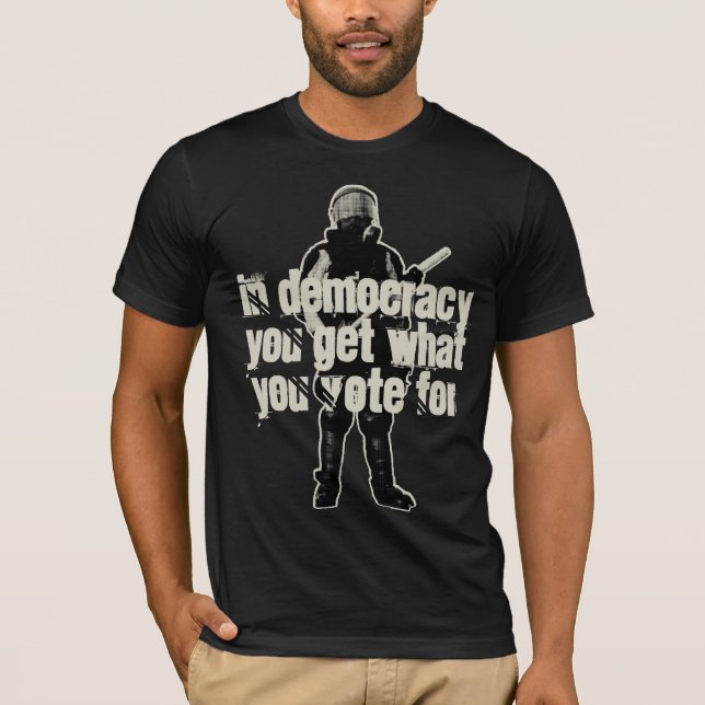 T-shirt Chemises personnalisables de cannette de fil (Devant)