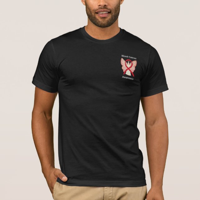T-shirt Chemises personnalisées de l'angle de ruban de sen (Devant)
