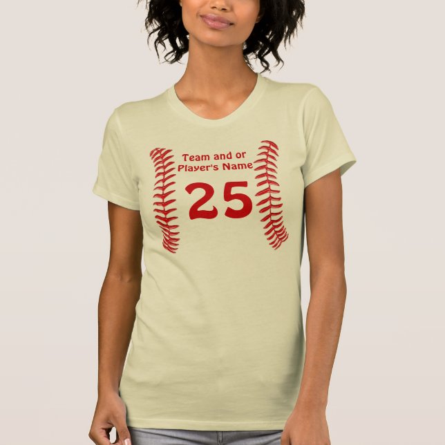 T-shirt Chemises personnalisées du Jersey du base-ball (Devant)