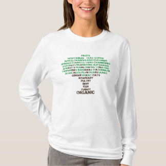 T-shirt Chemises Planète Organique Arbre Alimentaire