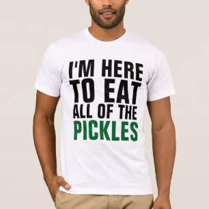 T-shirt Chemises pour amateur de cornichons