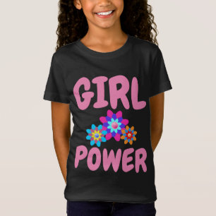 T-Shirt Chemises pour dames GIRL POWER